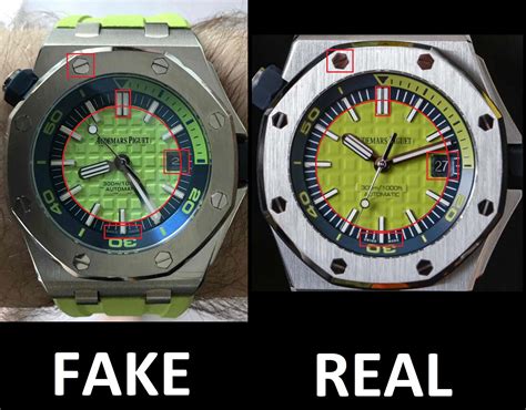 audemars piguet real vs fake|false audemars piguet sighting.